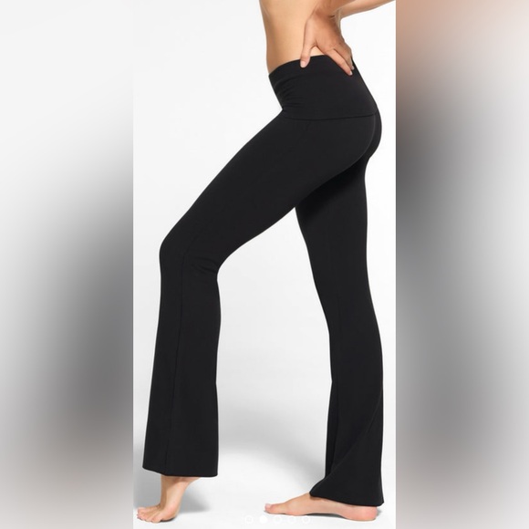 SKIMS COTTON JERSEY FOLD OVER PANT - Picture 3 of 4